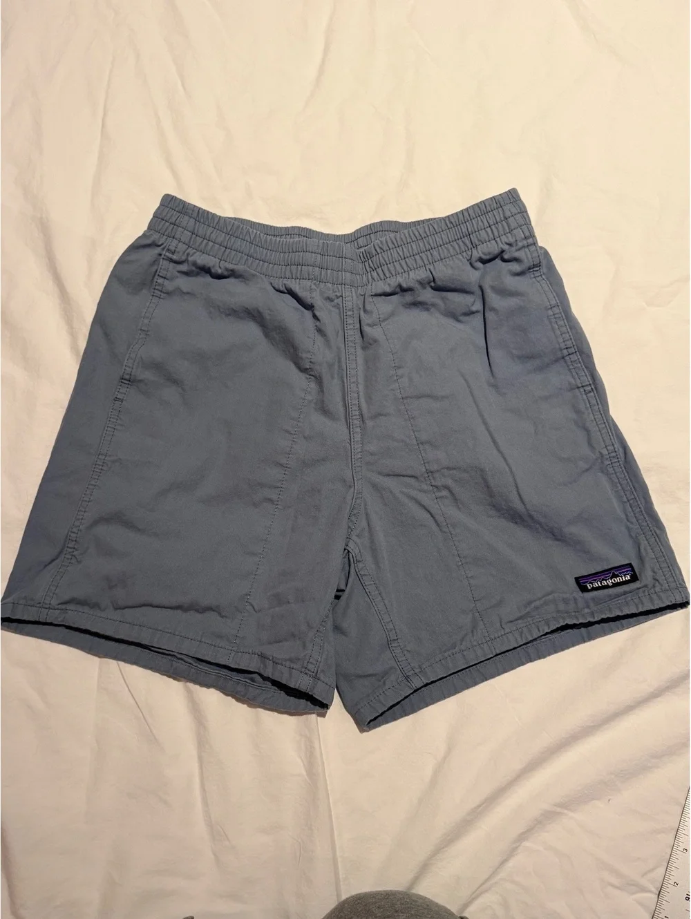 Patagonia Men's Lightweight Elastic Waist Shorts Size Small Blue